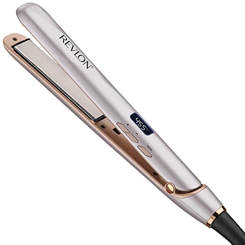 Revlon Salon Straight Titanium Flat Iron, 1"