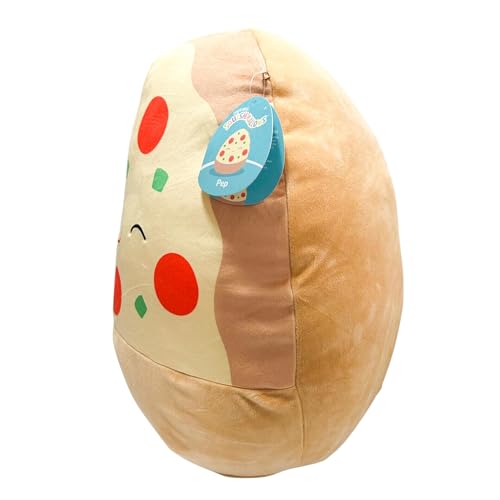 Squishmallow Official Kellytoy Squishy Soft Plush 16 Inch, Pep The Pizza