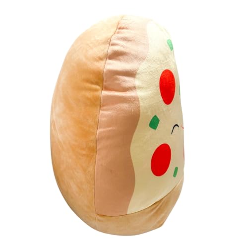 Squishmallow Official Kellytoy Squishy Soft Plush 16 Inch, Pep The Pizza