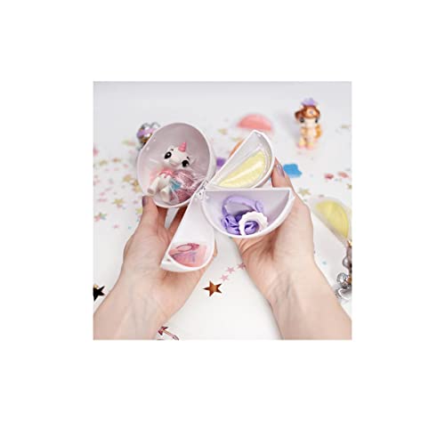 ZURU 5 Surprise Glitter Unicorn Squad Series 2 Mystery Collectible Capsule, Purple, 1 Capsule