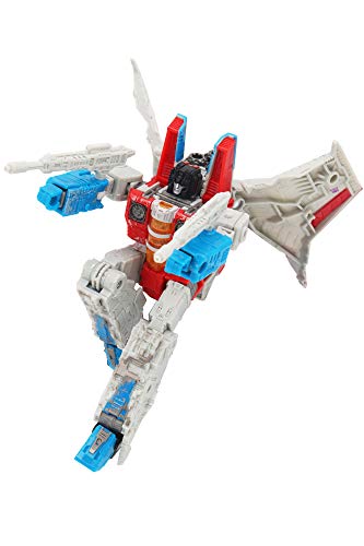Transformers Toys Generations War for Cybertron Voyager Wfc-S24 Starscream Action Figure - Siege Chapter - Adults & Kids Ages 8 & Up, 7"