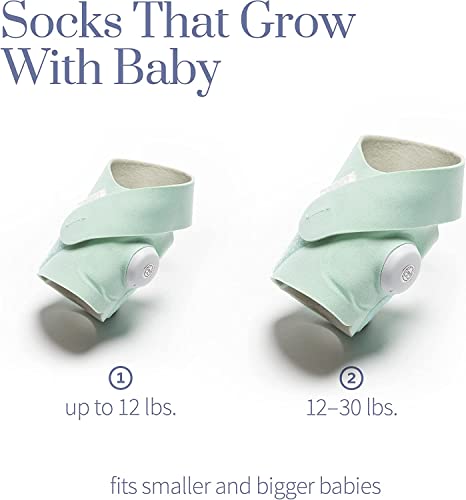 Owlet Dream Duo Smart Baby Monitor - HD Video and Wearable Dream Sock - View Heart Rate and Avg Oxygen as Sleep Quality Indicators, Mint