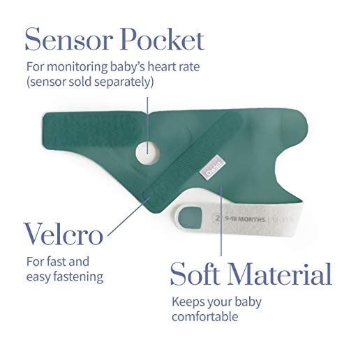 Owlet Accessory Fabric Sock for Dream Sock Baby Monitor, Fits Babies 0 to 18 Months (Sensor and Base Station Not Included)
