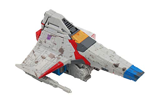 Transformers Toys Generations War for Cybertron Voyager Wfc-S24 Starscream Action Figure - Siege Chapter - Adults & Kids Ages 8 & Up, 7"