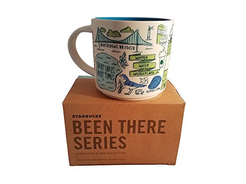 Starbucks Michigan Been There Series Ceramic Coffee Mug, 14 oz