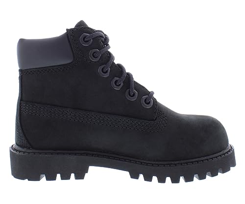 Timberland 6 Inch Premium Scuff Proof Boot (Toddler/Little Kid/Big Kid),Black Groove,5 M US Toddler