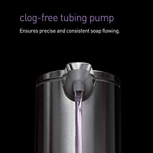 simplehuman 9 oz. Touch-Free Rechargeable Sensor Liquid Soap Pump Dispenser