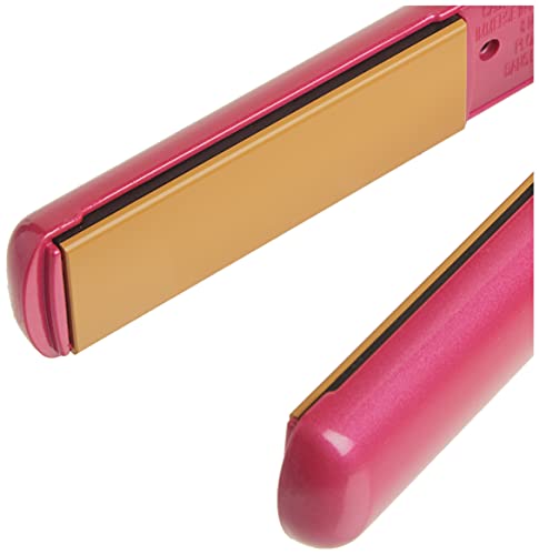CHI Tourmaline Ceramic Hair Straightening Flat Iron | 1" Plates | Pure Pink | Professional Salon Model Hair Straightener