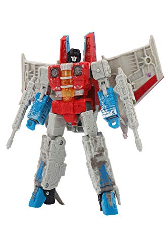 Transformers Toys Generations War for Cybertron Voyager Wfc-S24 Starscream Action Figure - Siege Chapter - Adults & Kids Ages 8 & Up, 7"