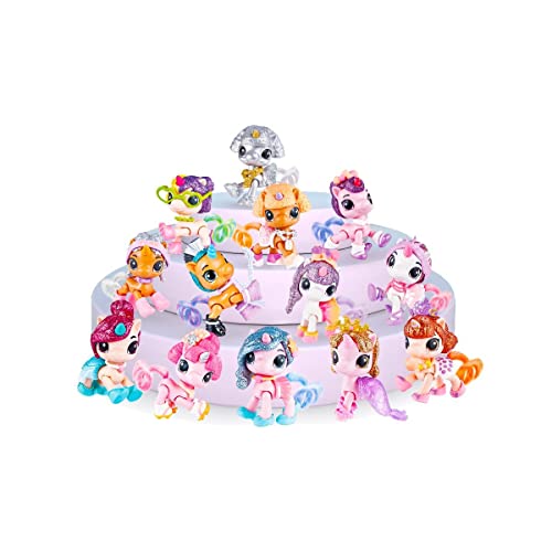 ZURU 5 Surprise Glitter Unicorn Squad Series 2 Mystery Collectible Capsule, Purple, 1 Capsule