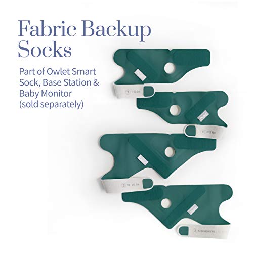 Owlet Accessory Fabric Sock for Dream Sock Baby Monitor, Fits Babies 0 to 18 Months (Sensor and Base Station Not Included)