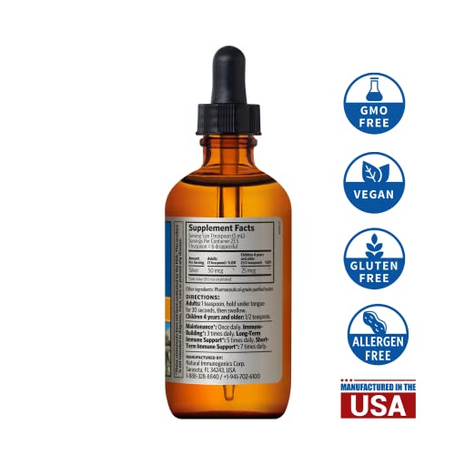 Sovereign Silver Bio-Active Silver Hydrosol for Immune Support - Colloidal Silver Liquid