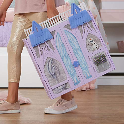 Disney Frozen 2 Fold and Go Portable Arendelle Castle Exclusive Dollhouse Playset
