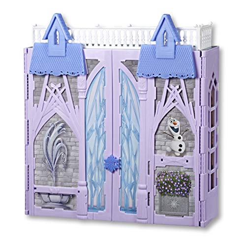 Disney Frozen 2 Fold and Go Portable Arendelle Castle Exclusive Dollhouse Playset