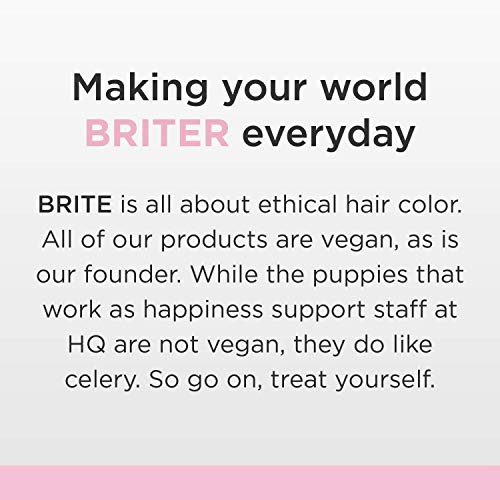 Brite Semi-Permanent Hair Color - Vegan & Cruelty-Free Hydrating Dye Lasts Up to 30 Washes 100ml