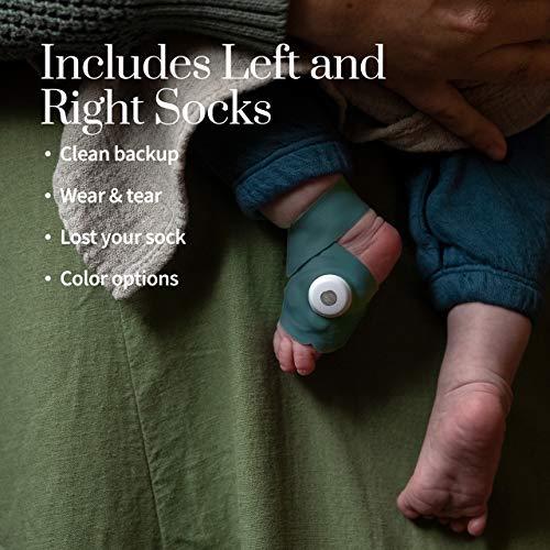 Owlet Accessory Fabric Sock for Dream Sock Baby Monitor, Fits Babies 0 to 18 Months (Sensor and Base Station Not Included)