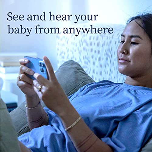 Owlet Dream Duo Smart Baby Monitor - HD Video and Wearable Dream Sock - View Heart Rate and Avg Oxygen as Sleep Quality Indicators, Mint