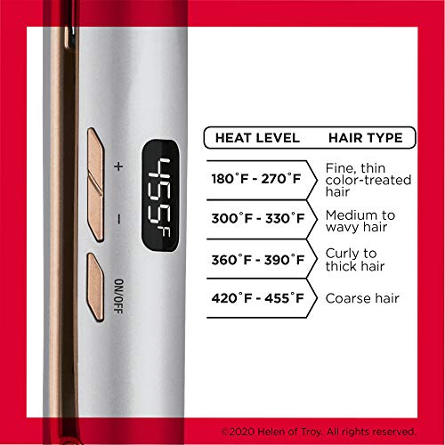 Revlon Salon Straight Titanium Flat Iron, 1"