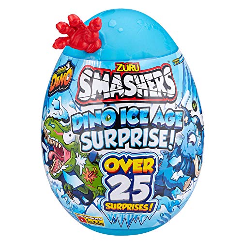 Smashers Dino Ice Age Surprise Egg (with Over 25 Surprises!)