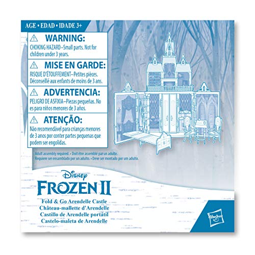Disney Frozen 2 Fold and Go Portable Arendelle Castle Exclusive Dollhouse Playset
