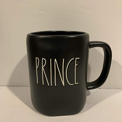 Rae Dunn PRINCESS + PRINCE Coffee Tea Mug Set - pink - white - 16 ounces - Ceramic - daughter girl son boy mother grandma friend mother's day birthday gift