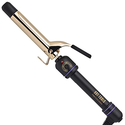 HOT TOOLS Professional Black Gold Curling Iron/Wand for Long Lasting Curls