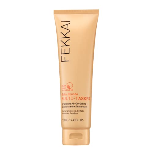 Fekkai Baby Blonde Multi-Tasker Brightening Air-Dry Creme - 5 oz - Brightens & Moisturizes Hair - Salon Grade, EWG Compliant, Vegan & Cruelty Free