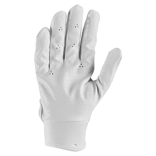 Nike Adult Hyperdiamond 2.0 Batting Gloves White | Black Large