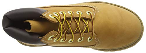 Timberland 6&quot Premium Waterproof Boot Core (Toddler/Little Kid), Wheat Nubuck, 27 US Unisex