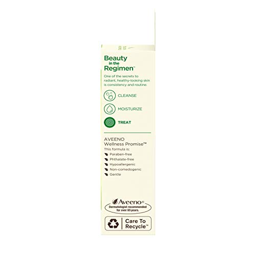 Aveeno Positively Radiant MaxGlow Infusion Drops with Moisture Rich Soy & Kiwi Complex Hypoallergenic Non-Comedogenic Paraben- Phthalate-Free Moisturizing Facial Serum fl. oz