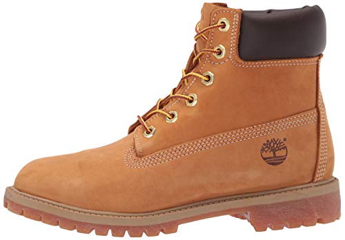 Timberland 6&quot Premium Waterproof Boot Core (Toddler/Little Kid), Wheat Nubuck, 27 US Unisex