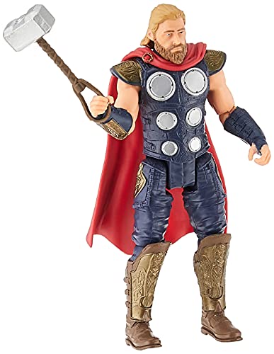 Hasbro Marvel Gamerverse 6-inch Thor Action Figure Toy, Iconic Armor Skin, Ages 4 and Up