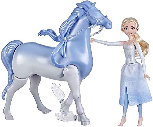 Frozen Disney's 2 Elsa and Swim and Walk Nokk, Toy for Kids, Dolls Inspired by Disney's 2