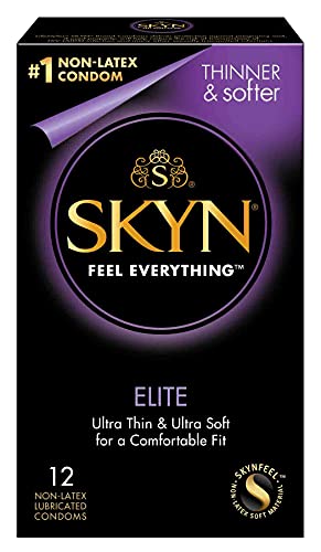 SKYN Elite Non-Latex Lubricated Condoms 12 Count