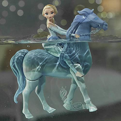 Frozen Disney's 2 Elsa and Swim and Walk Nokk, Toy for Kids, Dolls Inspired by Disney's 2