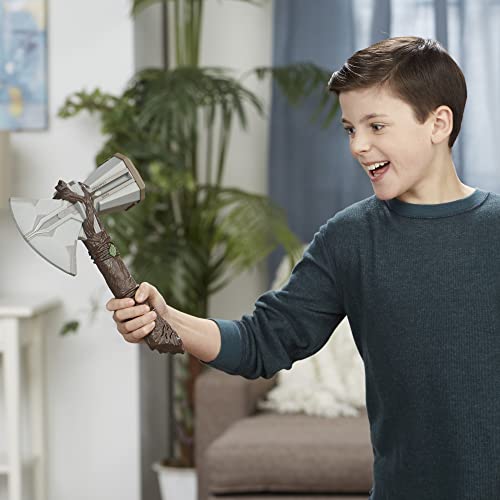 Marvel Hasbro Studios’ Thor: Love and Thunder Stormbreaker Electronic Axe Thor Roleplay Toy with Sound FX, Toys for Kids Ages 5 and Up