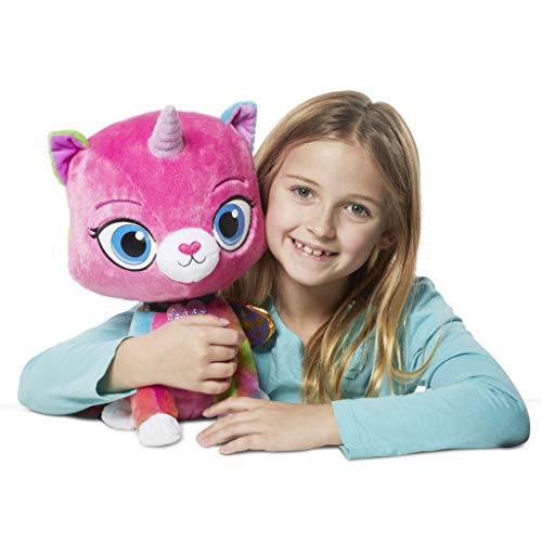 Rainbow Butterfly Unicorn Kitty Fabulous Felicity Huggable Plush Toy, Multi Colered