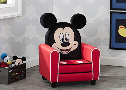 Delta Children Figural Upholstered Kids Chair, Disney