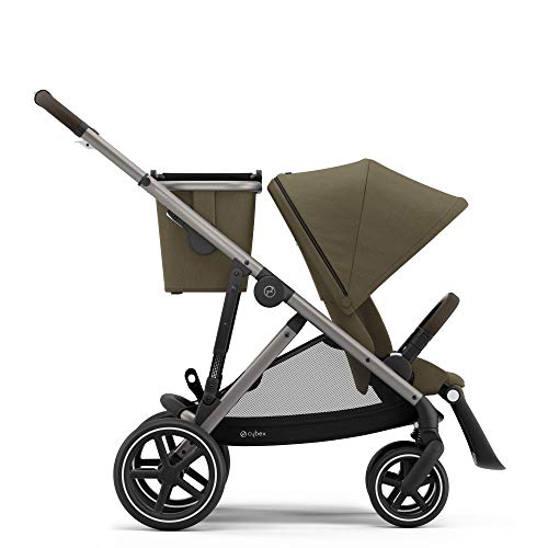 Cybex Gazelle S All-in-One Toddler and Baby Stroller with Over 20 Modular Configurations, Ergonomic Near-Flat Recline, Shopper Basket, and Compact Fold