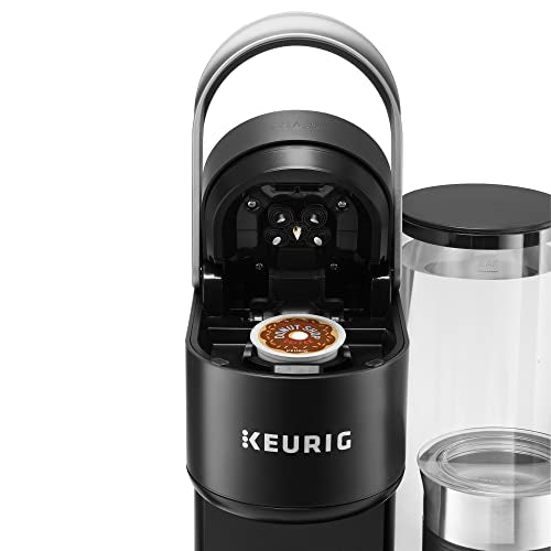 Keurig K-Cafe SMART Single Serve K-Cup Pod Coffee, Latte and Cappuccino Maker, Black