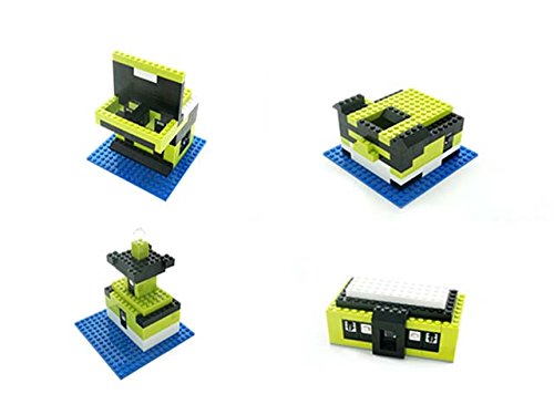 Microduino Itty Bitty City, Educational STEM Toy to Learn Building, Coding and Electronics, 8-in-1 Creativity Project for Kids Aged 10+