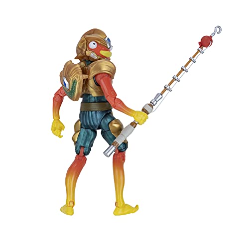 Fortnite Legendary Series Atlantean Fishstick, 6-inch Figure with Harvesting Tools, Weapon, Back Bling, Interchangeable Faces. Other Styles Include Blackheart, Scuba Jonesy, Scratch, and More