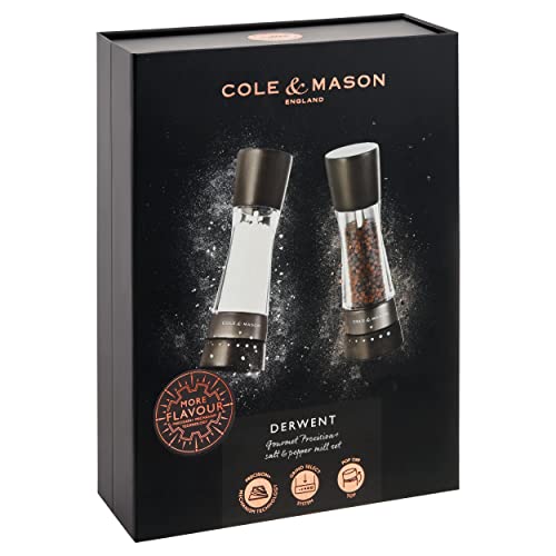 Cole & Mason Salt & Pepper Mill and Grinder Set