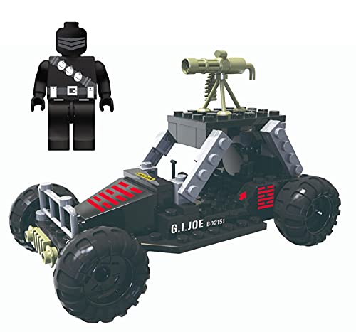 Forever Clever 3 GI Joe Military Vehicle Construction Sets, Building Kits 300 Total Pieces