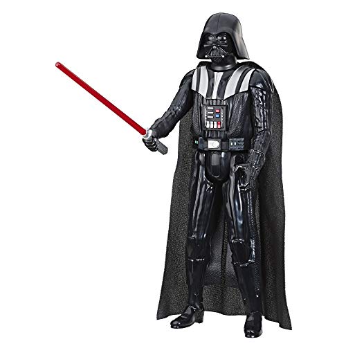 STAR WARS Hero Series Darth Vader Toy 12" Scale Action Figure with Lightsaber Accessory, Toys for Kids Ages 4 & Up