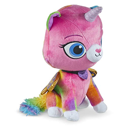 Rainbow Butterfly Unicorn Kitty Fabulous Felicity Huggable Plush Toy, Multi Colered