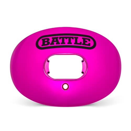 Battle Sports Science Chrome Oxygen Lip Protector Mouthguard - Pink