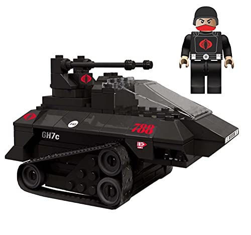 Forever Clever 3 GI Joe Military Vehicle Construction Sets, Building Kits 300 Total Pieces