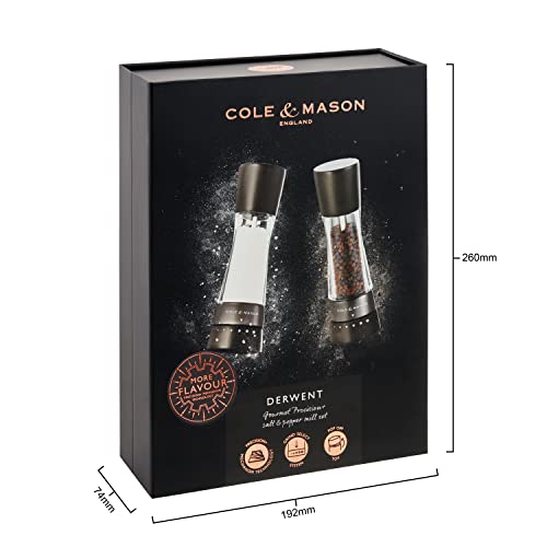 Cole & Mason Salt & Pepper Mill and Grinder Set