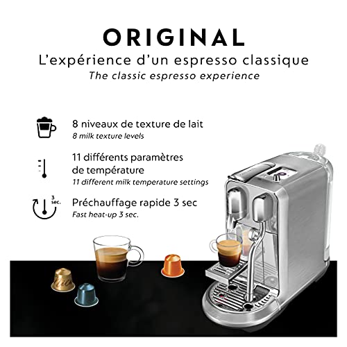 Breville Nespresso BNE800BSS Creatista Plus Espresso Machine